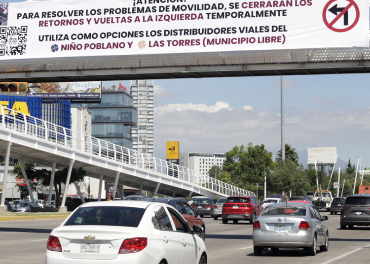 Ya no habrá vueltas a la izquierda en la Atlixcáyotl