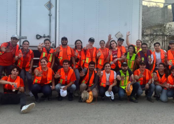 Brigadas Anáhuac ayudan a Acapulco
