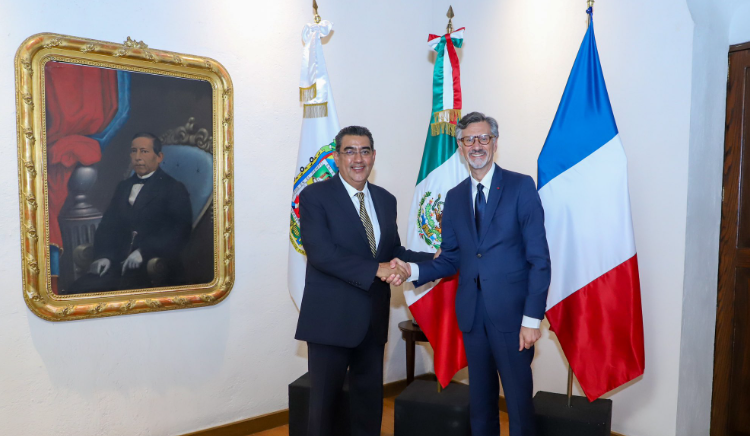 Puebla recibirá inversión francesa en infraestructura de gas natural: Gobernador
