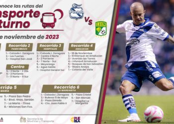 Habilita gobierno transporte para Puebla vs León