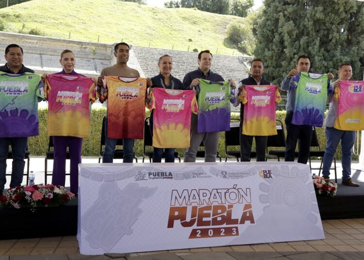 Inpode garantiza seguridad a atletas durante Maratón de Puebla 2023