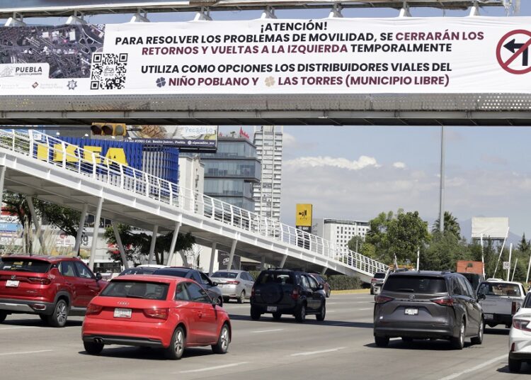 ¡Es definitivo! No más vueltas a la izquierda en Vía Atlixcáyotl