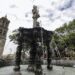 Concluyen trabajos de mantenimiento en fuente de San Miguel y Zócalo