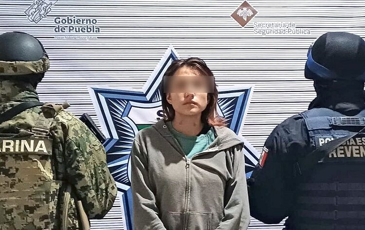 SSP y Semar detienen a presunta narcomenudista de Puebla
