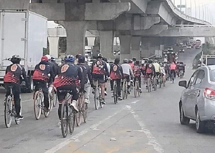 Policía estatal protege a peregrinos