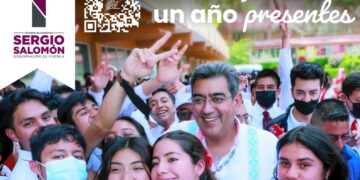 Sergio Salomón cumple un año en el gobierno