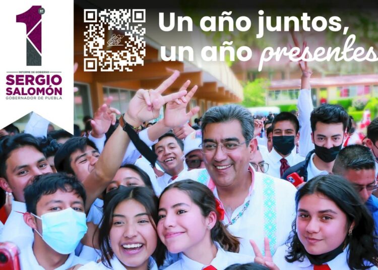Sergio Salomón cumple un año en el gobierno