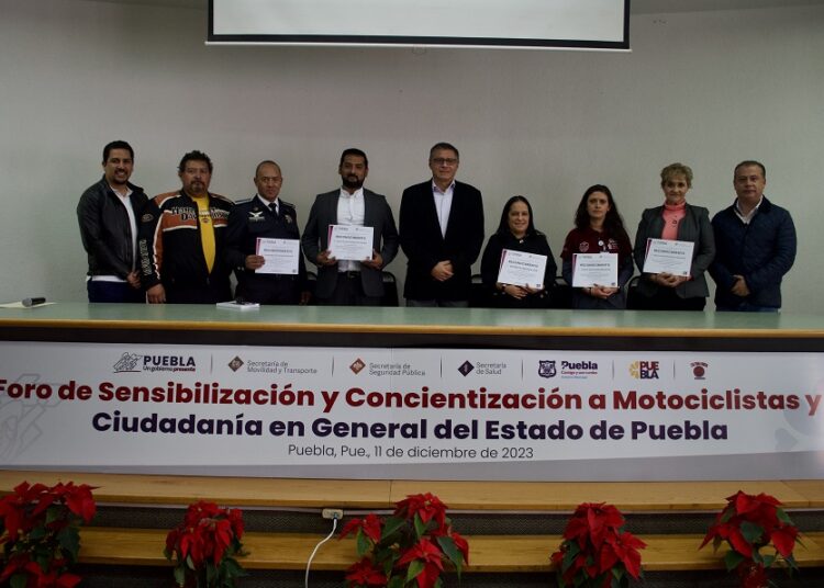 Gobierno estatal fortalece seguridad vial para motociclistas
