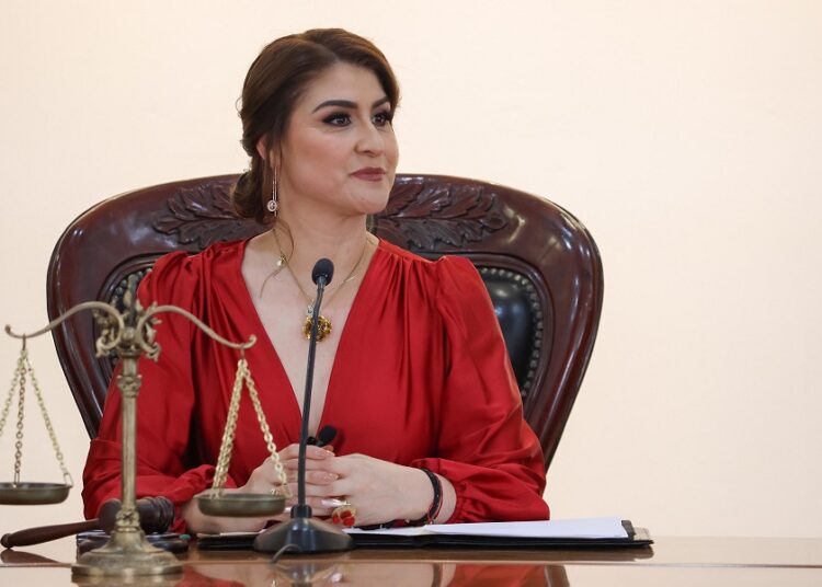 Así fue el informe de actividades magistrada presidenta del TEEP