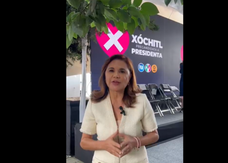Blanca Alcalá al equipo de Xóchitl Gálvez