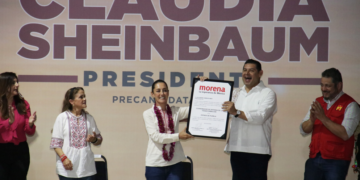 Sheinbaum legítima designación de Alejandro Armenta como precandidato