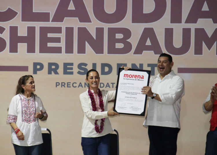 Sheinbaum legítima designación de Alejandro Armenta como precandidato