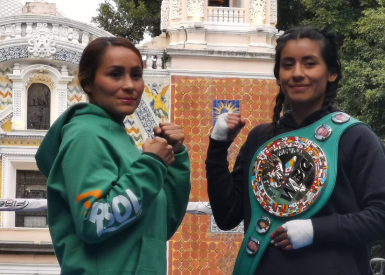 Bonita Sánchez y Valeria Pérez entrenan en Paseo Bravo previo a pelea por campeonato