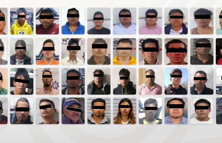 SSP detiene a 52 probables delincuentes