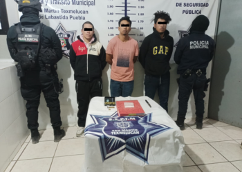 SSP de Texmelucan detiene a asaltante de tiendas de autoservicio