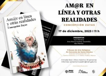 Presentarán Am@r en línea y otras realidades, de Concepción Zayas