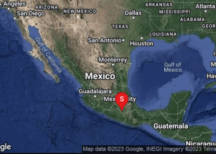 Se registra sismo de magnitud 5.8 en Puebla