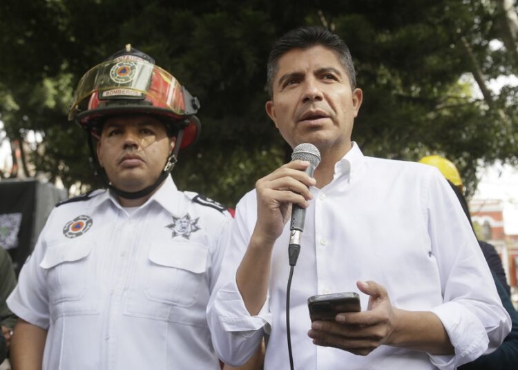 Sin incidentes en Puebla capital tras sismo: Lalo Rivera