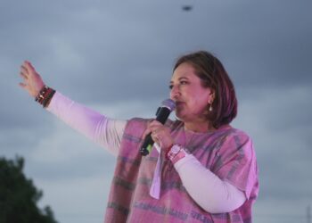 Xóchitl Gálvez, en cierre de campañas de Lalo Rivera y Mario Riestra