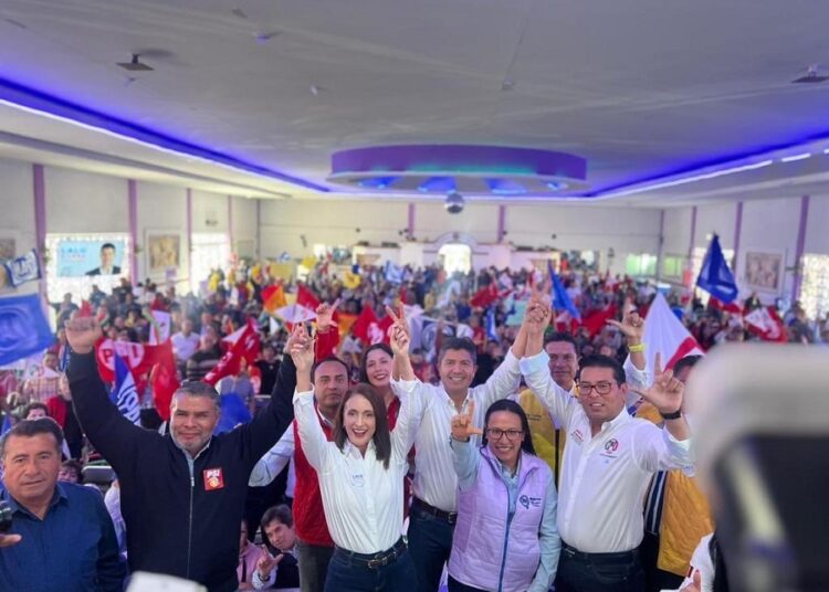 PRI cierra filas con Eduardo Rivera, precandidato a gubernatura