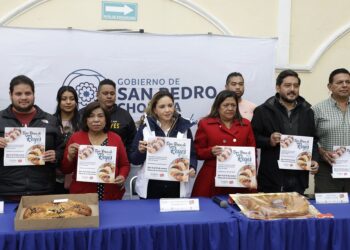 Habrá Rosca de Reyes monumental en San Pedro Cholula