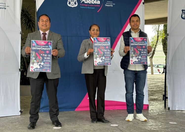 Anuncian Rodada Puebla 2024 del SNTINFONAVIT
