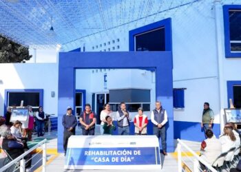 Tlatehui y Lupita Cuautle inauguran rehabilitación de Casa de Día