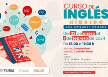Gobierno estatal ofrece cursos gratuitos de inglés para artesanas y artesanos