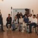 Universitarios hablan con Eduardo Rivera y Mario Riestra