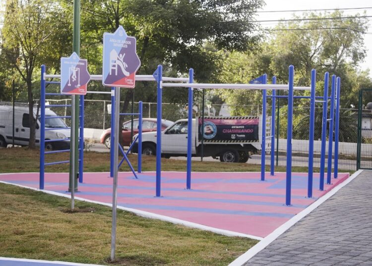 Más de 84 parques han sido rehabilitados en Puebla