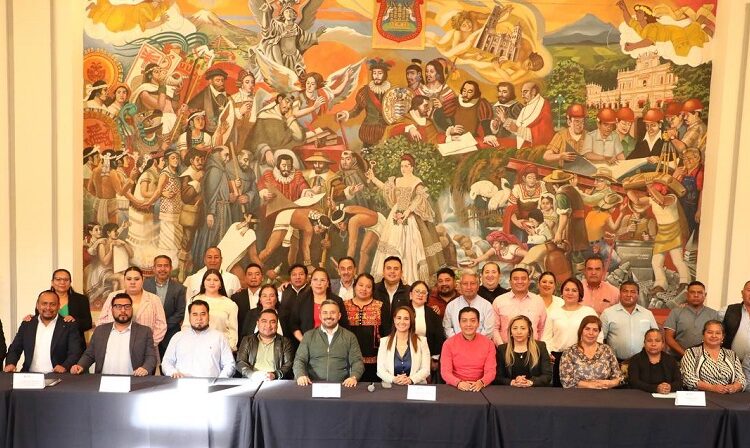 Ayuntamiento de Puebla ratifica trabajo coordinado con juntas auxiliares