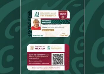 Presentan credencial para acceder a servicios gratuitos de IMSS-Bienestar