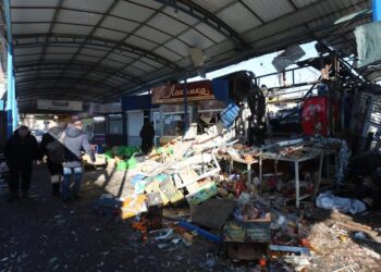 Ucrania niega acusaciones de Rusia sobre ataque a mercado en Donetsk