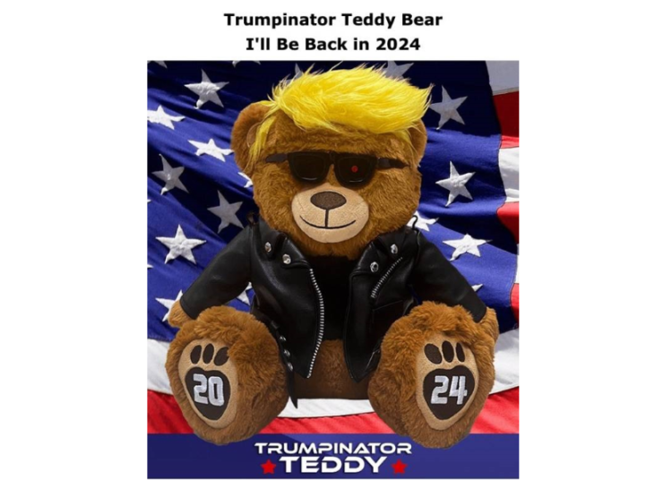Ahora venden Trumpinator Teddy Bear