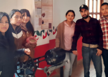 Con motor de lavadora, estudiantes del IEDEP crean tostadora de café