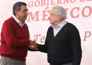 Sergio Salomón inicia el año con espaldarazo de AMLO