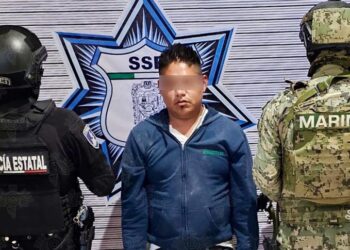 SSP y SEMAR detienen a presunto narcomenudista en San Pedro Cholula