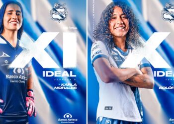 Aisha Solórzano y Karla Morales son incluidas en XI ideal de J1 a J5