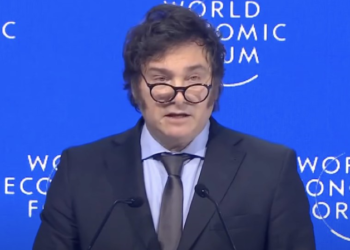 Milei arremete contra el feminismo y defiende al capitalismo en Davos