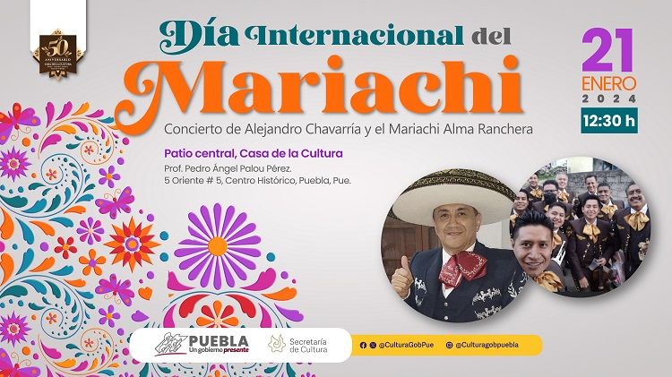 Gobierno estatal celebrará el Día del Mariachi