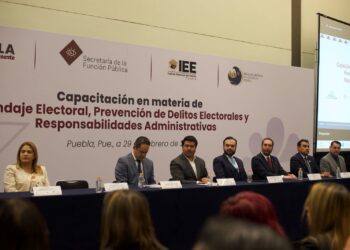 Funcionarios estatales reciben capacitación en blindaje electoral