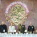 AMLO y Céspedes encabezan ceremonia por el Día del Ejército