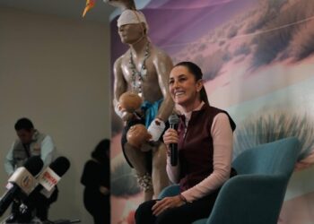 ‘Nuestra identidad está aquí con los mexicanos’: Claudia Sheinbaum