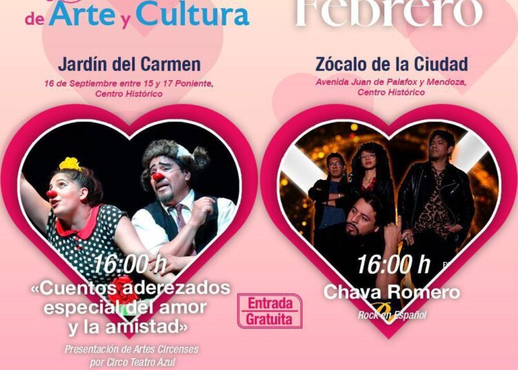 Disfruta de actividades culturales este fin de semana en Puebla capital