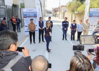Paola Angón pone en servicio obras viales con impactó Metropolitano