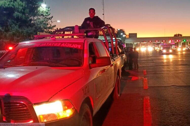 Policía del Estado de México se suma a vigilancia de autopista México-Puebla