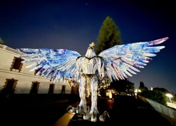 Exponen ‘Somos Guardianes’ del artista César Menchaca