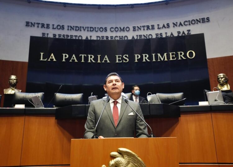 Senado de la República concede licencia a Alejandro Armenta