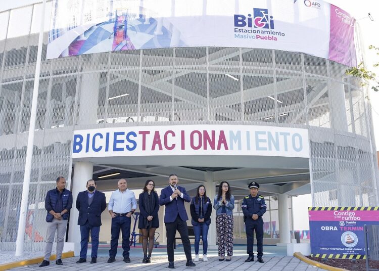 Inauguran Biciestacionamiento Masivo al sur de la ciudad