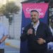Adán Domínguez entrega obra pública en San Baltazar Tetela